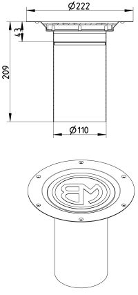 Line Drawing - Upper part-Vinyl-155